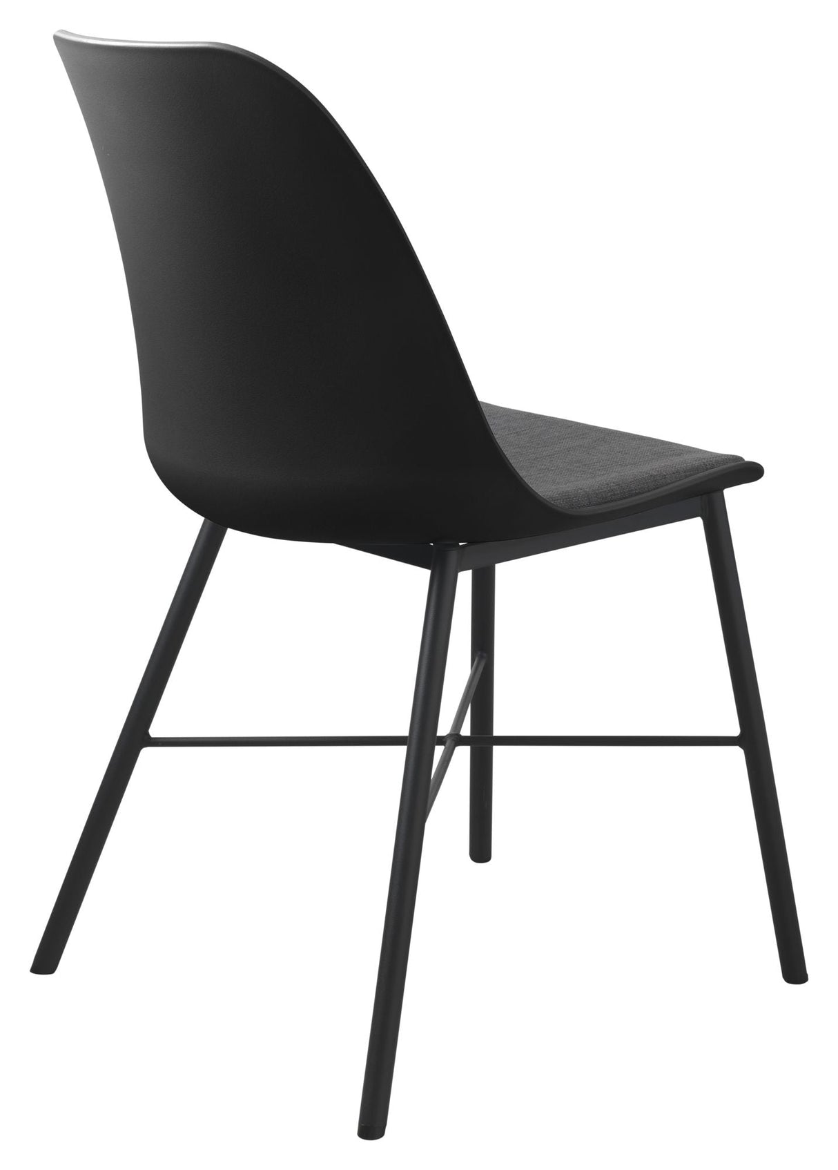 Whistler Spisebordsstol, Sort PP/Sort metal - Unoliving.com