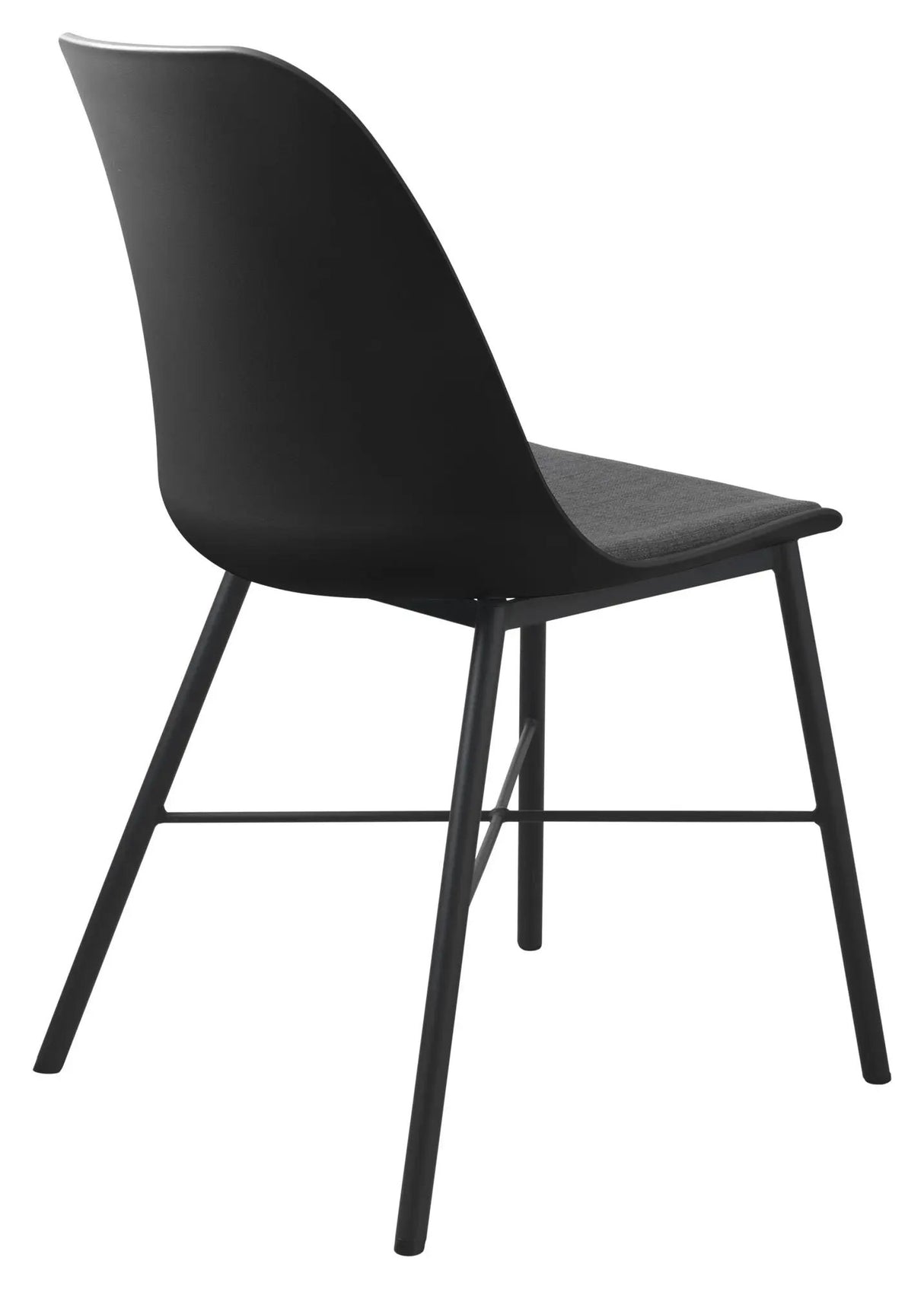 Whistler Spisebordsstol, Sort PP/Sort metal - Unoliving.com