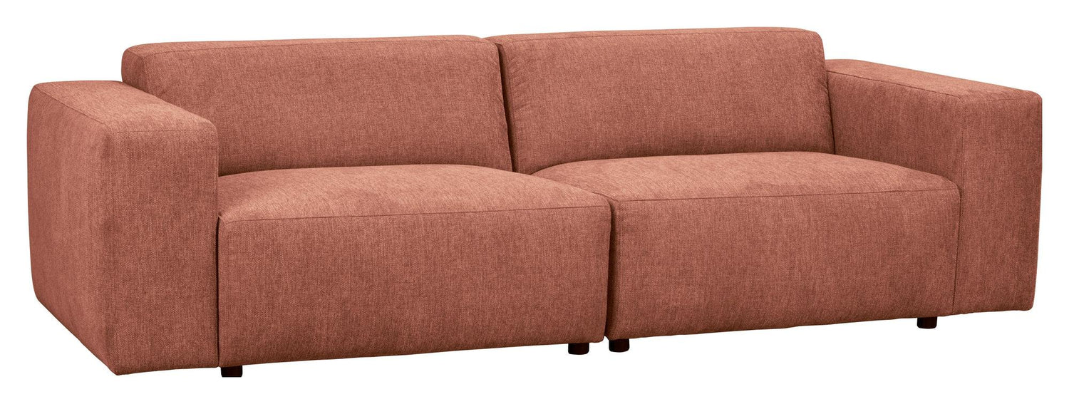 Willard, 3-pers. Sofa - rød - Unoliving.com