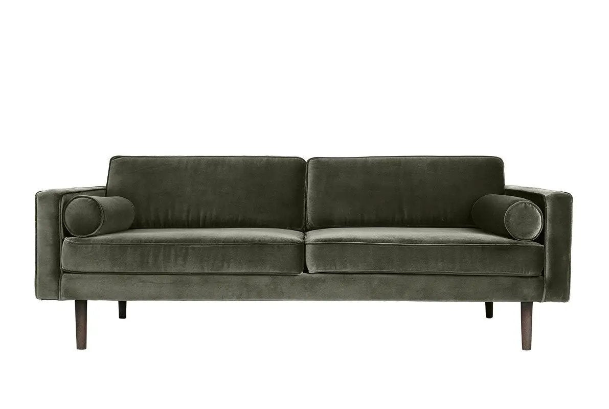 Wind 3-pers. Sofa, Grape Leaf Velour
