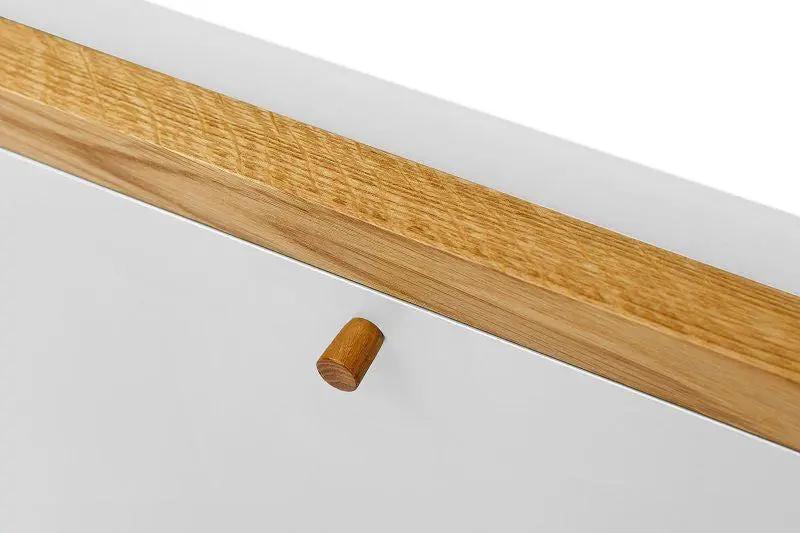 Woodman - Brenta Væghængt Skrivebord - Hvid - Unoliving.com