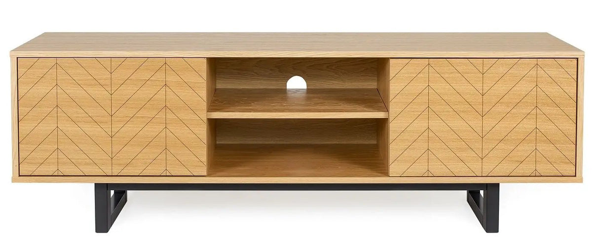 Woodman - Camden Tv-bord - Sildebens print - Unoliving.com