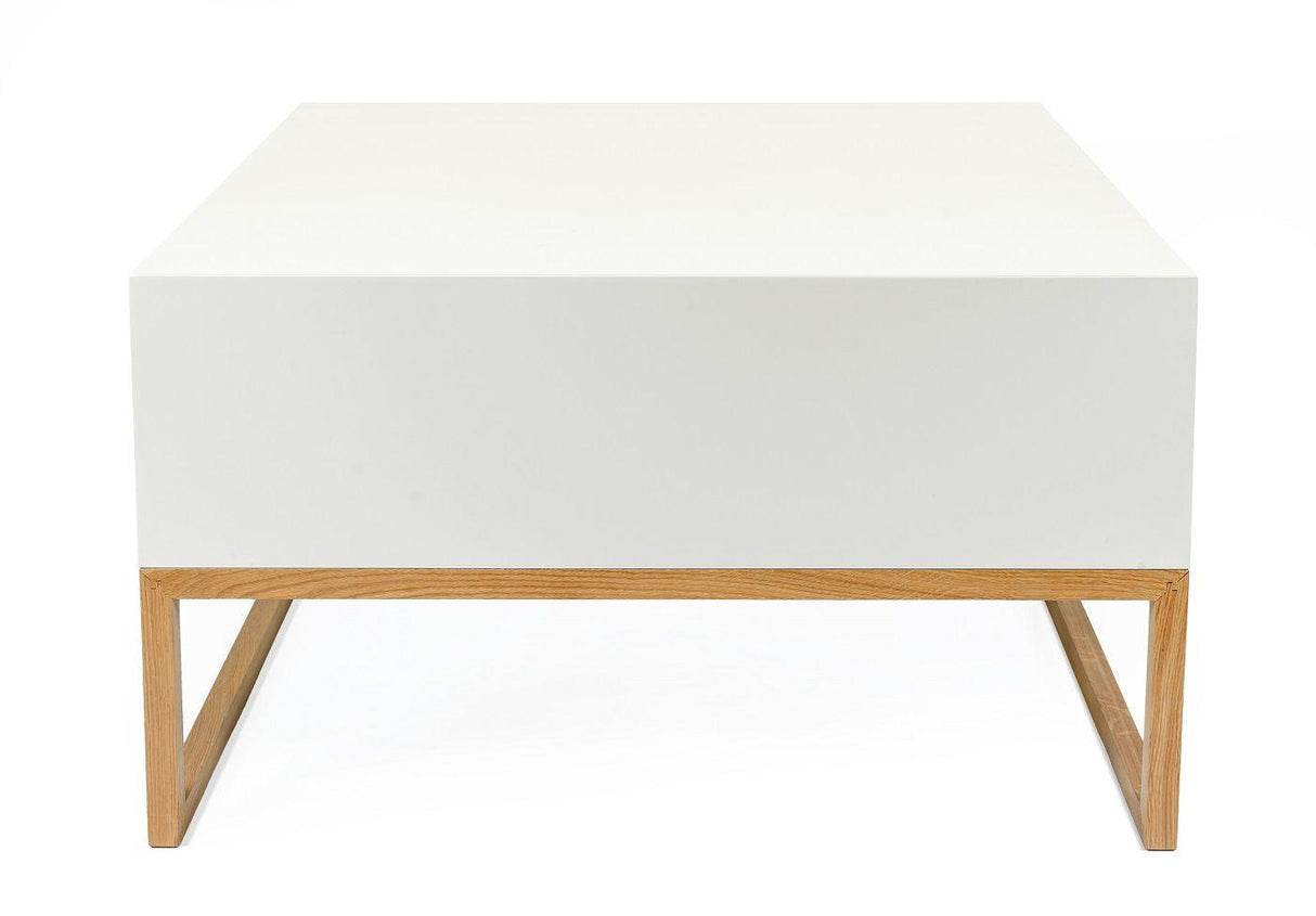 Woodman Cubis #70 Sofabord - Hvid - Unoliving.com