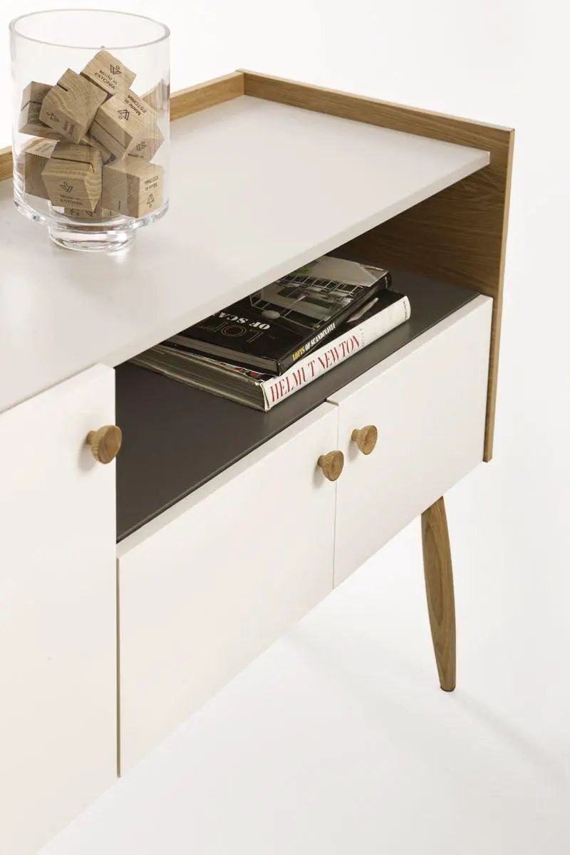 Woodman - Farsta Skænk - Hvid - Unoliving.com