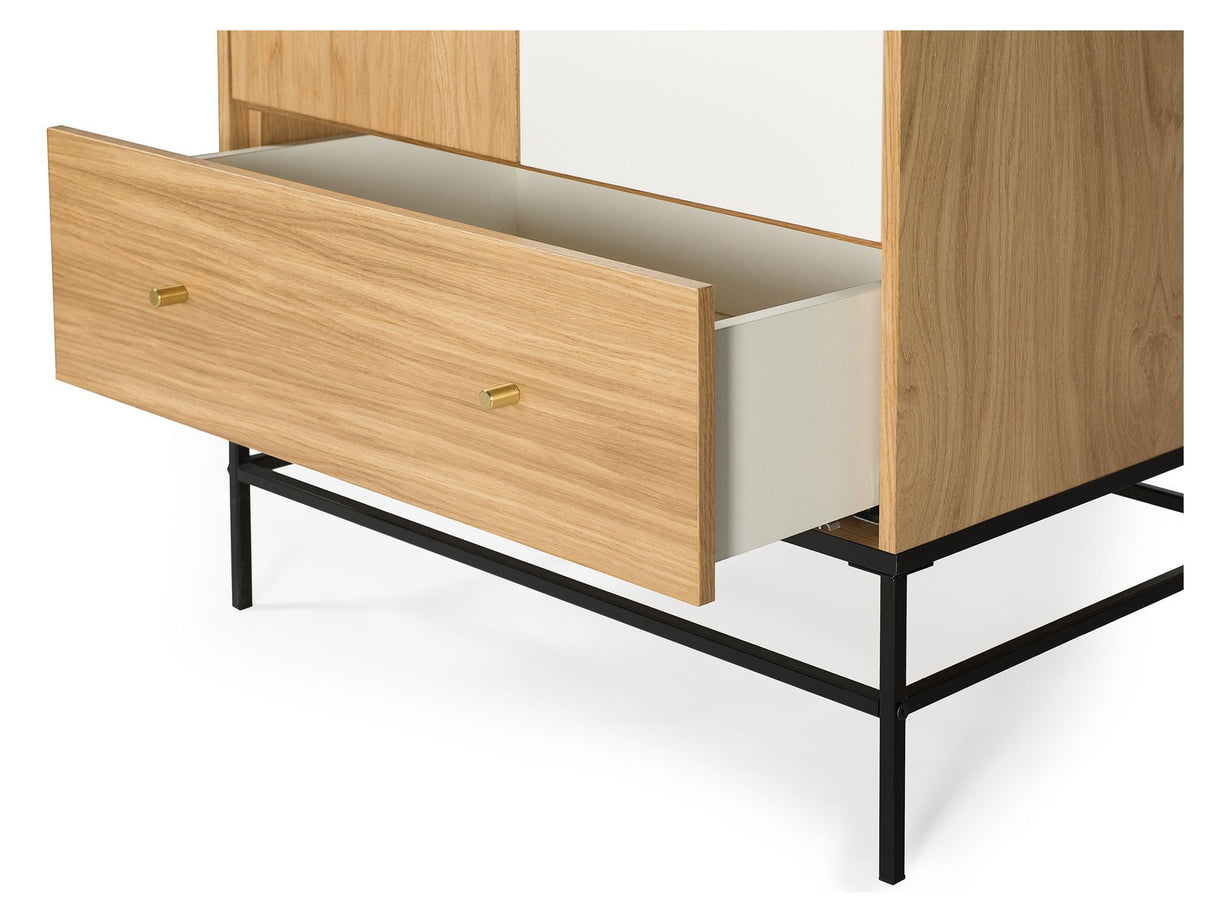 Woodman Flora Garderobeskab m. 2 låger - Lystræ - Unoliving.com