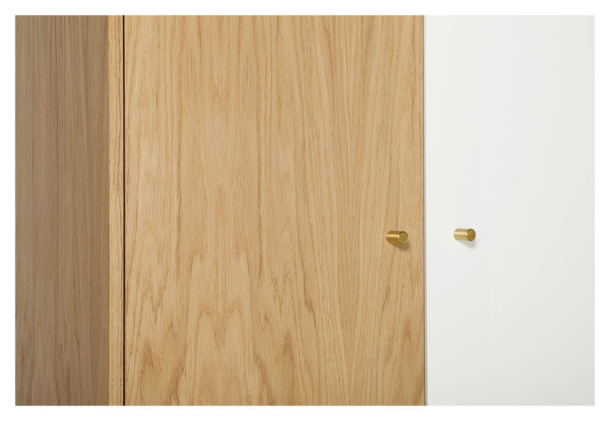 Woodman Flora Garderobeskab m. 2 låger - Lystræ - Unoliving.com