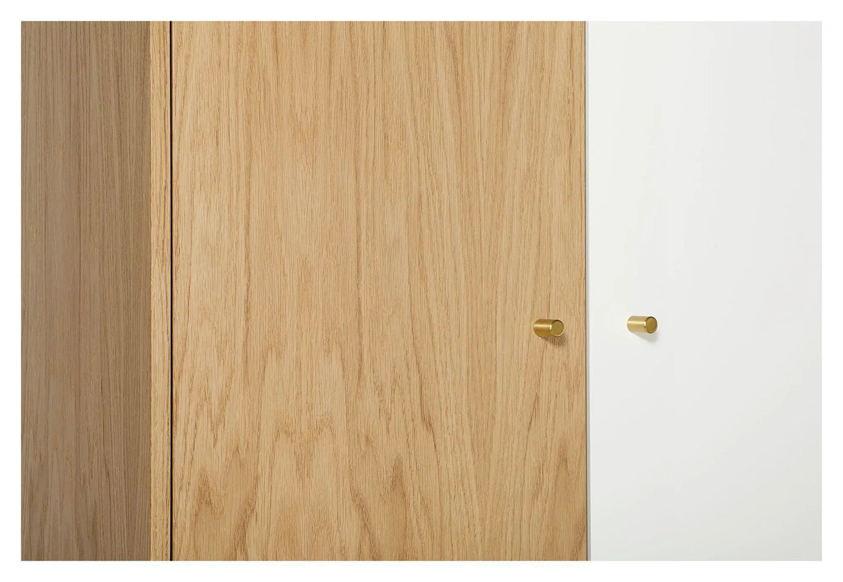 Woodman Flora Garderobeskab m. 2 låger - Lystræ - Unoliving.com
