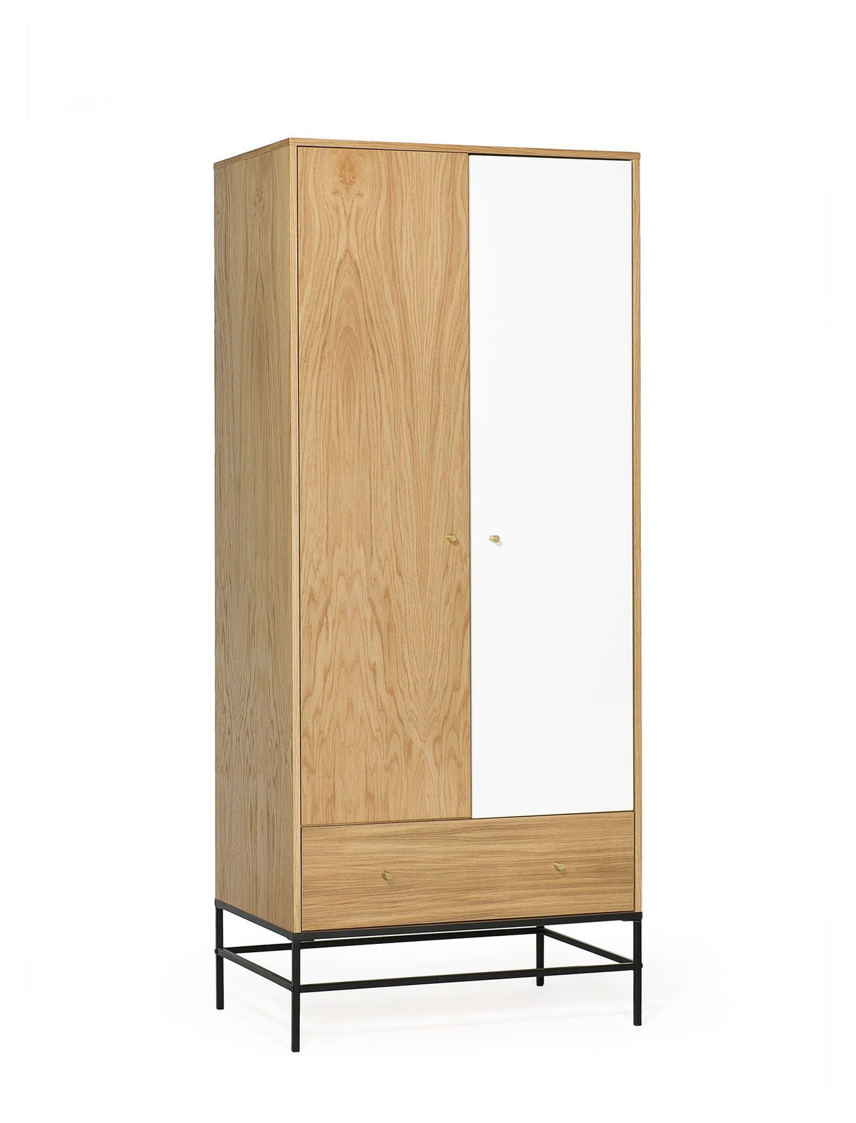 Woodman Flora Garderobeskab m. 2 låger - Lystræ - Unoliving.com
