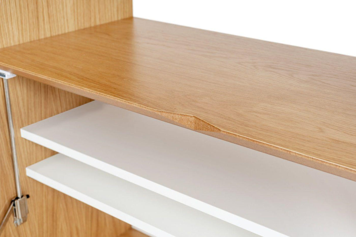 Woodman Loma Skrivebord - Eg/Hvid - Unoliving.com