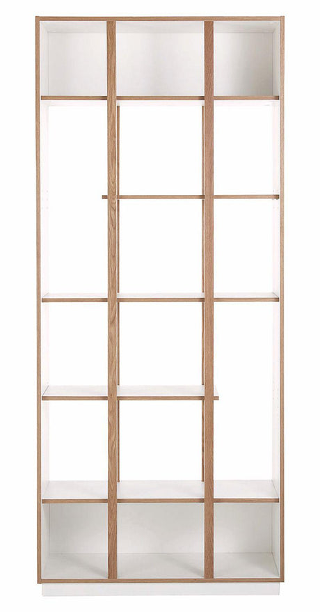 Woodman - Newbury Bogreol - Hvid - Unoliving.com