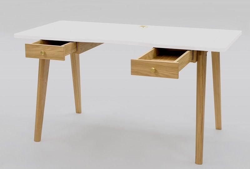 Woodman - Nice Skrivebord - Hvid
