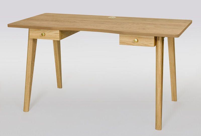 Woodman - Nice Skrivebord m/2 skuffer - Natur