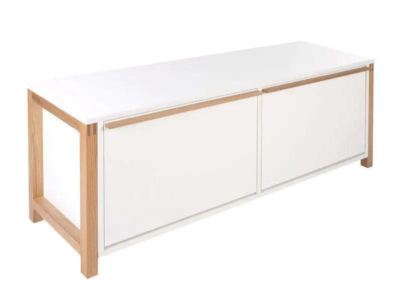 Woodman - Northgate Bænk - Hvid - Unoliving.com