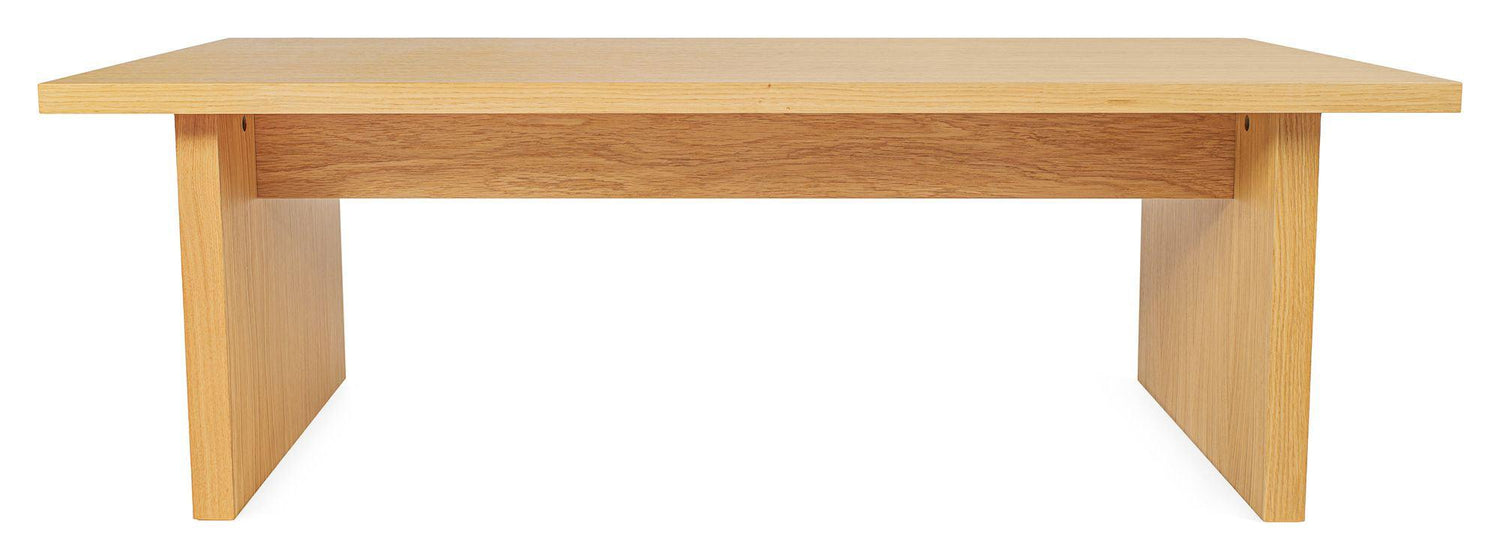 Woodman Stripe Sofabord - Natur, 120x60 - Unoliving.com