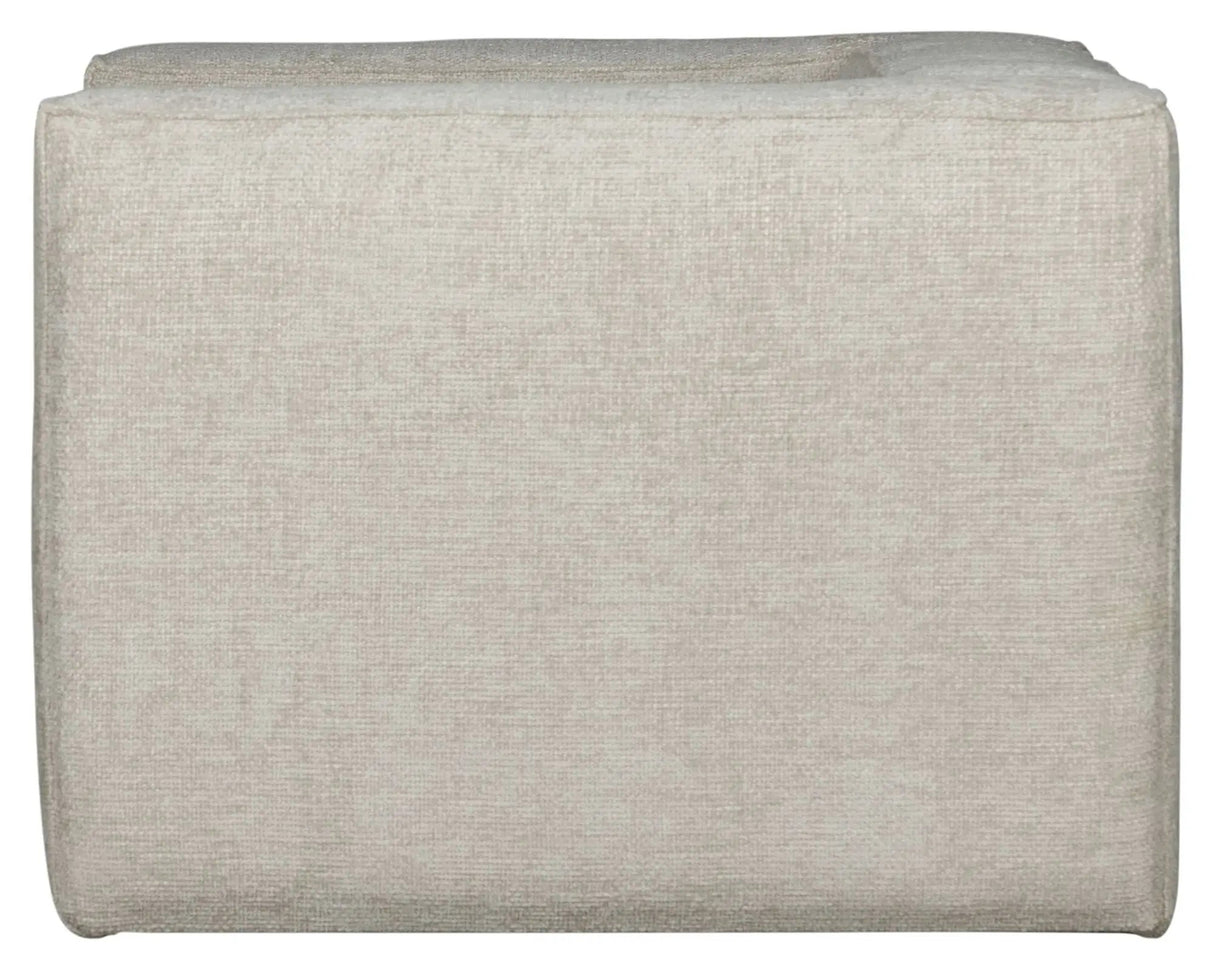 Woood Bean Lænestol, Melange Natural hør-look - Unoliving.com