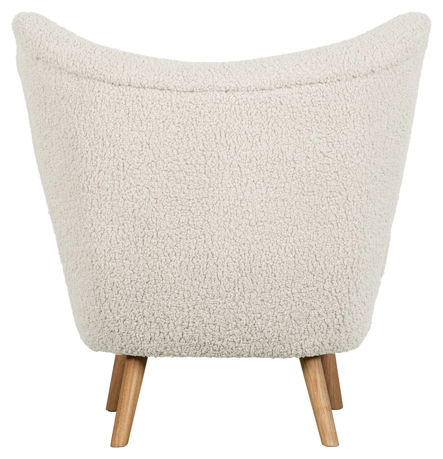 Woood Celine Loungestol, Offwhite Teddy - Unoliving.com