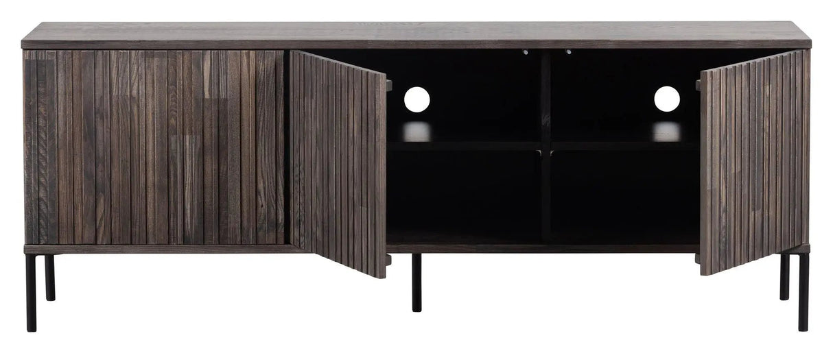 Woood New Gravure TV-bord - Espresso - Unoliving.com