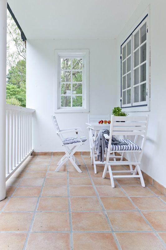 York Havestol, Hvidmalet mahogni - Unoliving.com