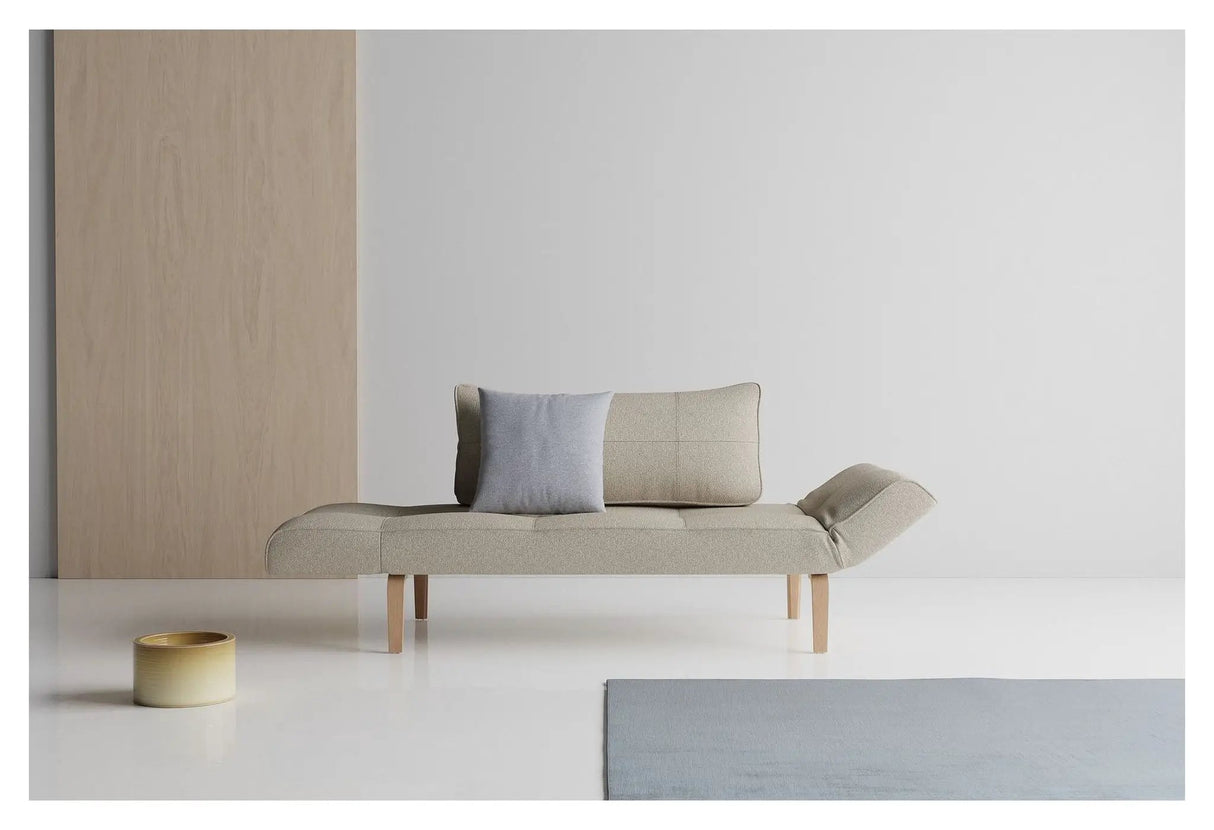 Zeal Bow Daybed, Bouclé/Beige - Unoliving.com