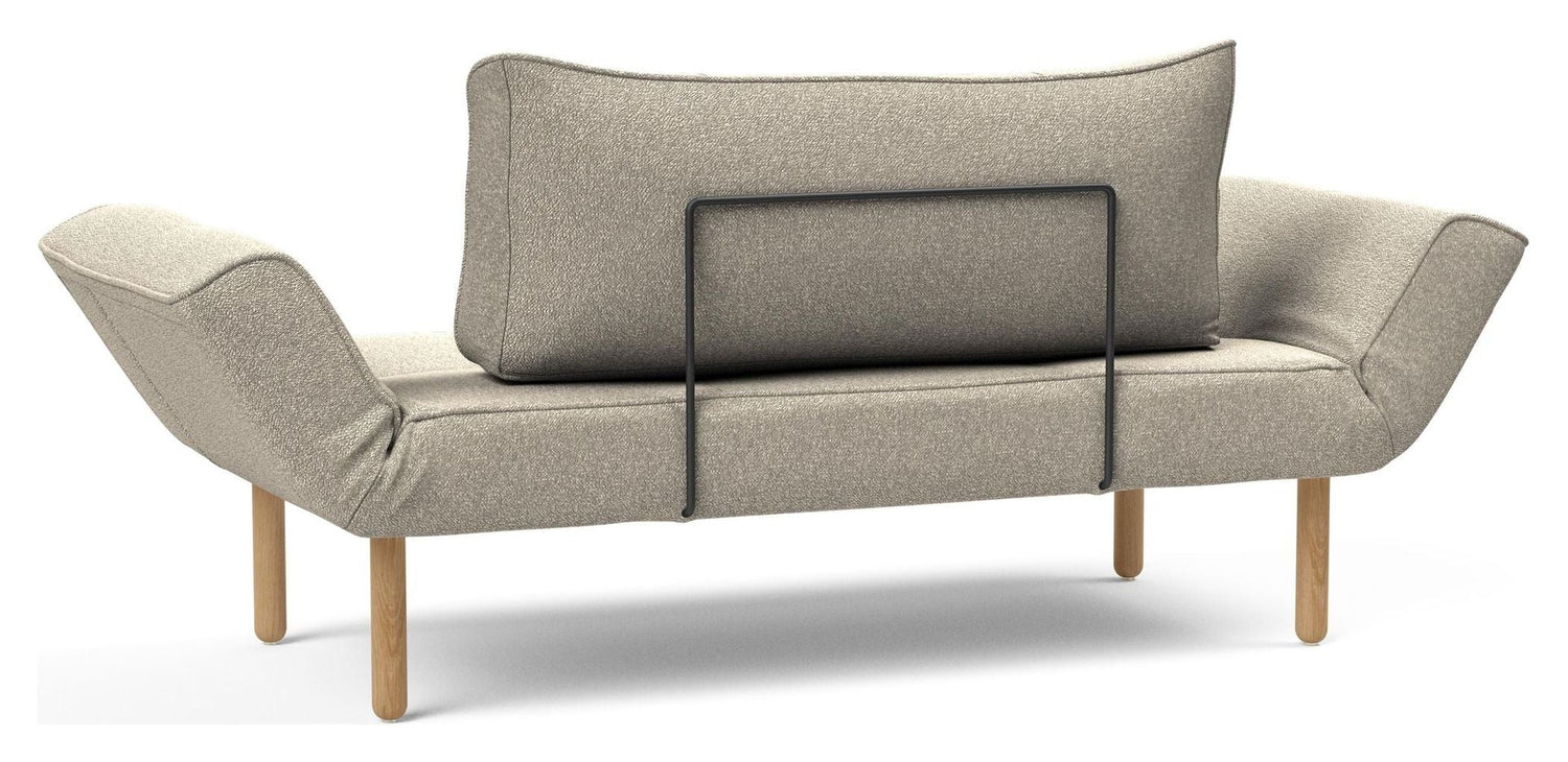Zeal Stem Daybed, Bouclé/Beige - Unoliving.com