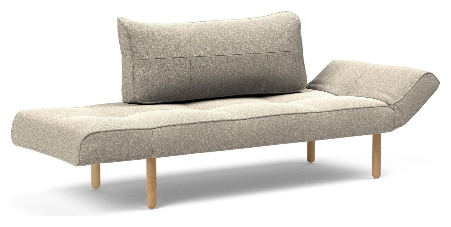 Zeal Stem Daybed, Bouclé/Beige - Unoliving.com