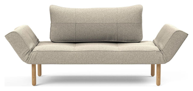 Zeal Stem Daybed, Bouclé/Beige - Unoliving.com