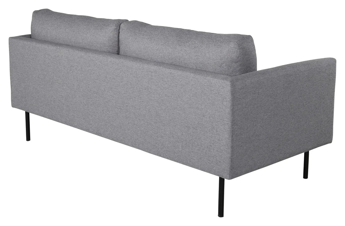 Zoom 2-pers. sofa, Grå Stof
