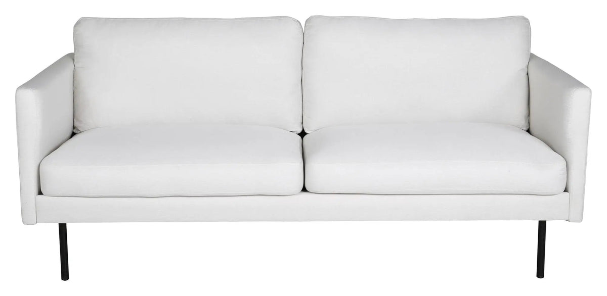 Zoom 2-pers. sofa, Offwhite Stof
