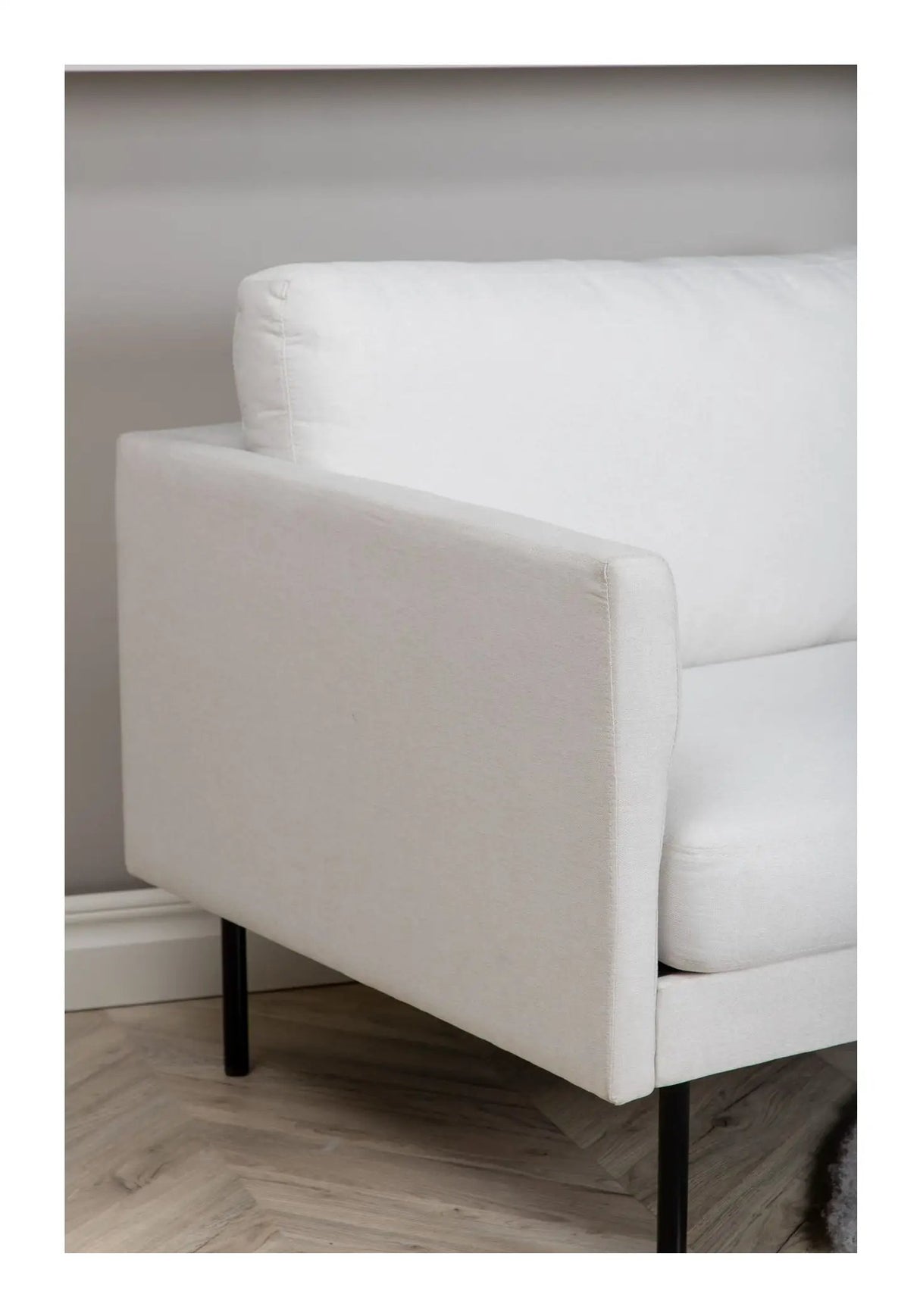 Zoom Loungestol, Polyester, Light Beige - Unoliving.com