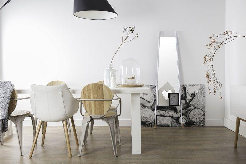 Zuiver Leaning Spejl H171, Hvid - Unoliving.com