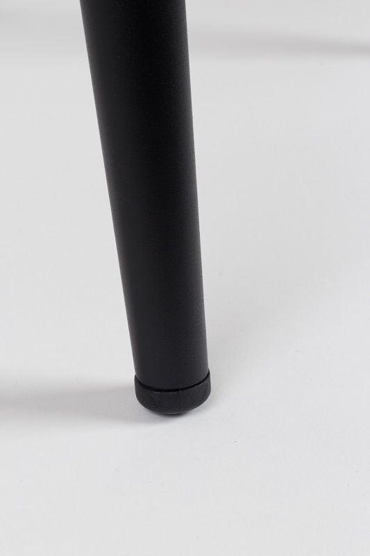 homii Catelyn Spisebordsstol m/armlæn, Grå velour - Unoliving.com