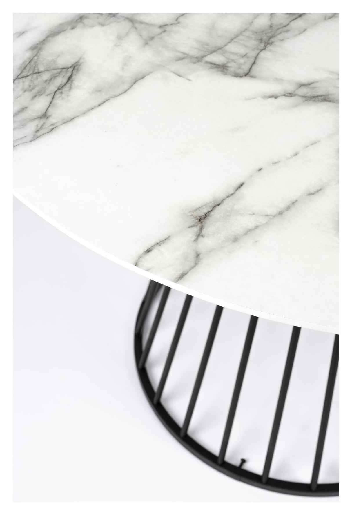 homii Floris Spisebord Hvid, Ø104 - Unoliving.com
