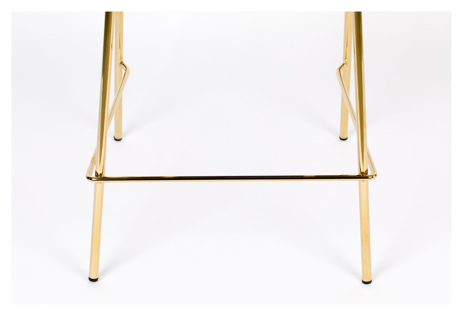 homii Jolien Barstol SH: 65cm, Guld/Mørk Blå - Unoliving.com