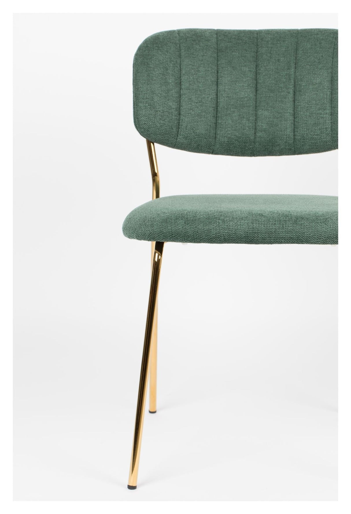 homii Jolien Spisebordsstol, Guld/Mørk Grøn - Unoliving.com