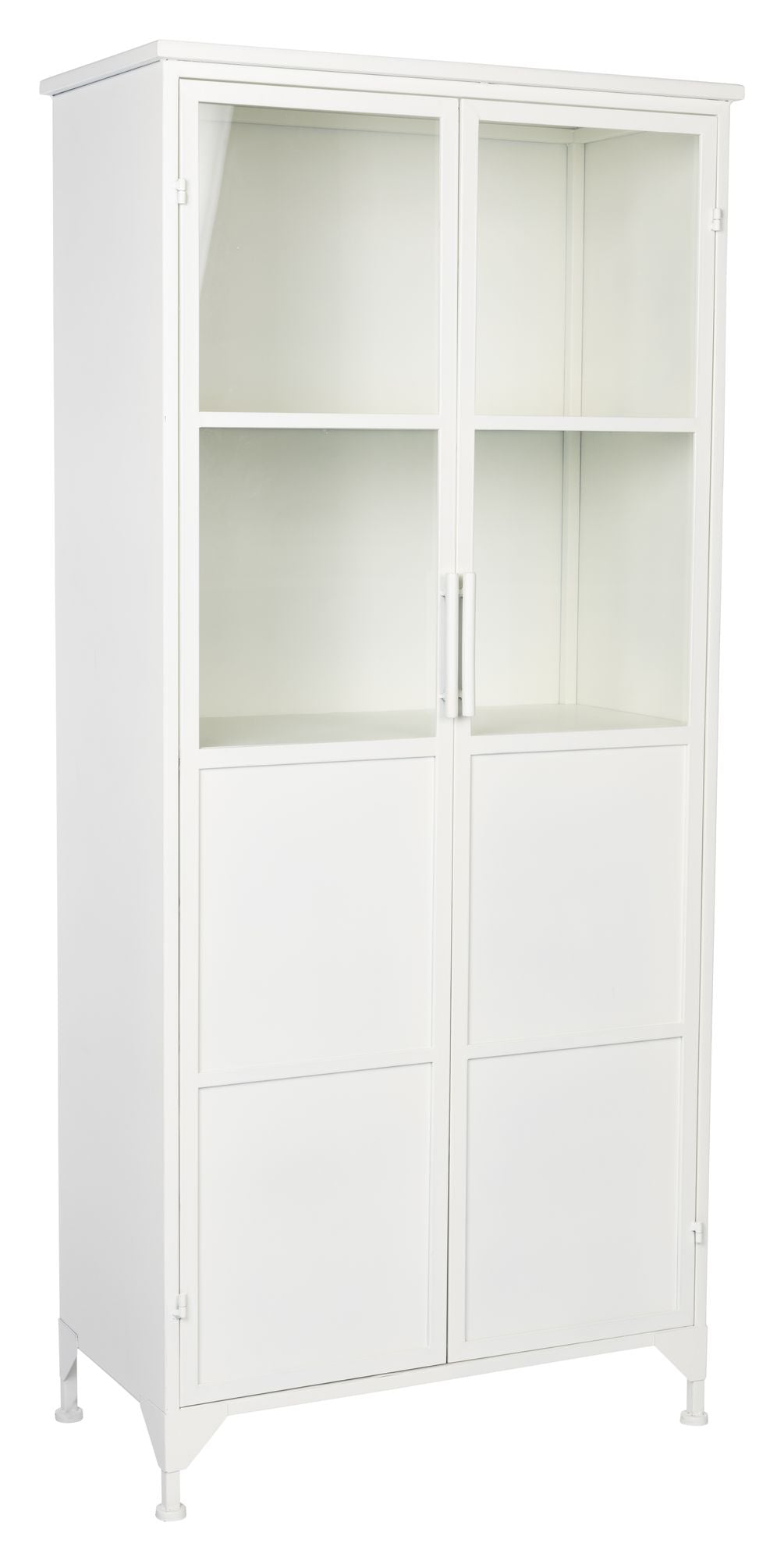 homii Miya Vitrineskab, H150, Hvid - Unoliving.com