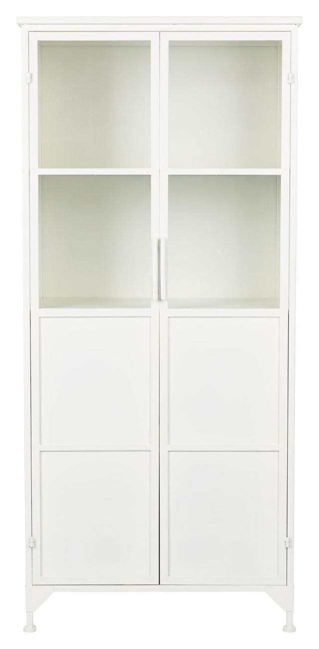 homii Miya Vitrineskab, H150, Hvid - Unoliving.com