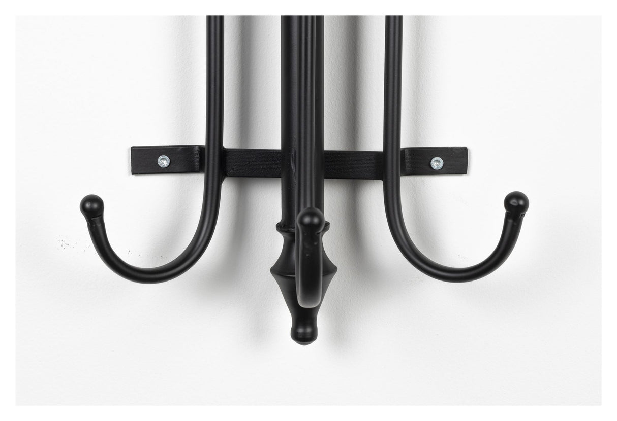 homii Ran Knagerække, Sort Jern - Unoliving.com