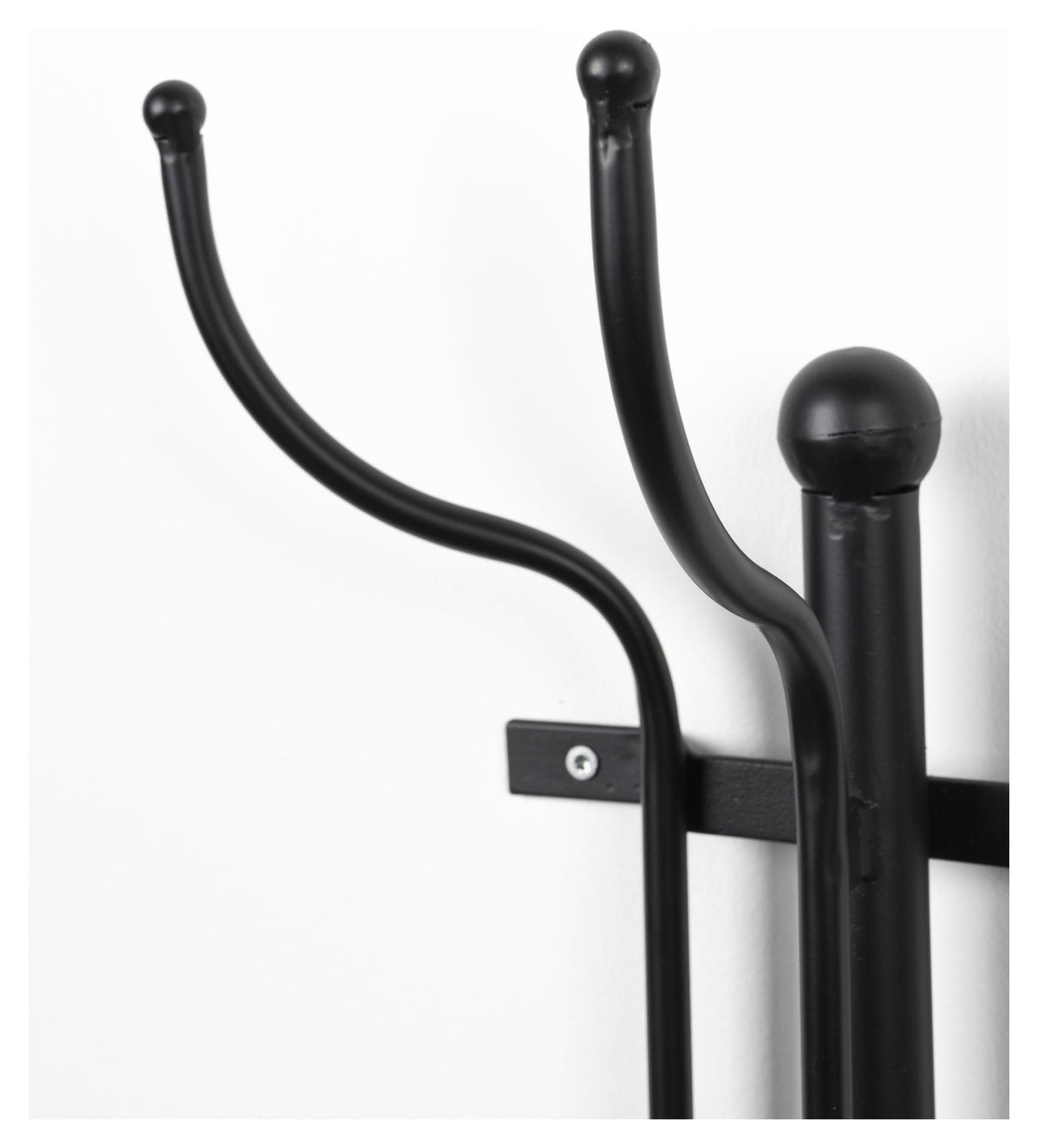 homii Ran Knagerække, Sort Jern - Unoliving.com