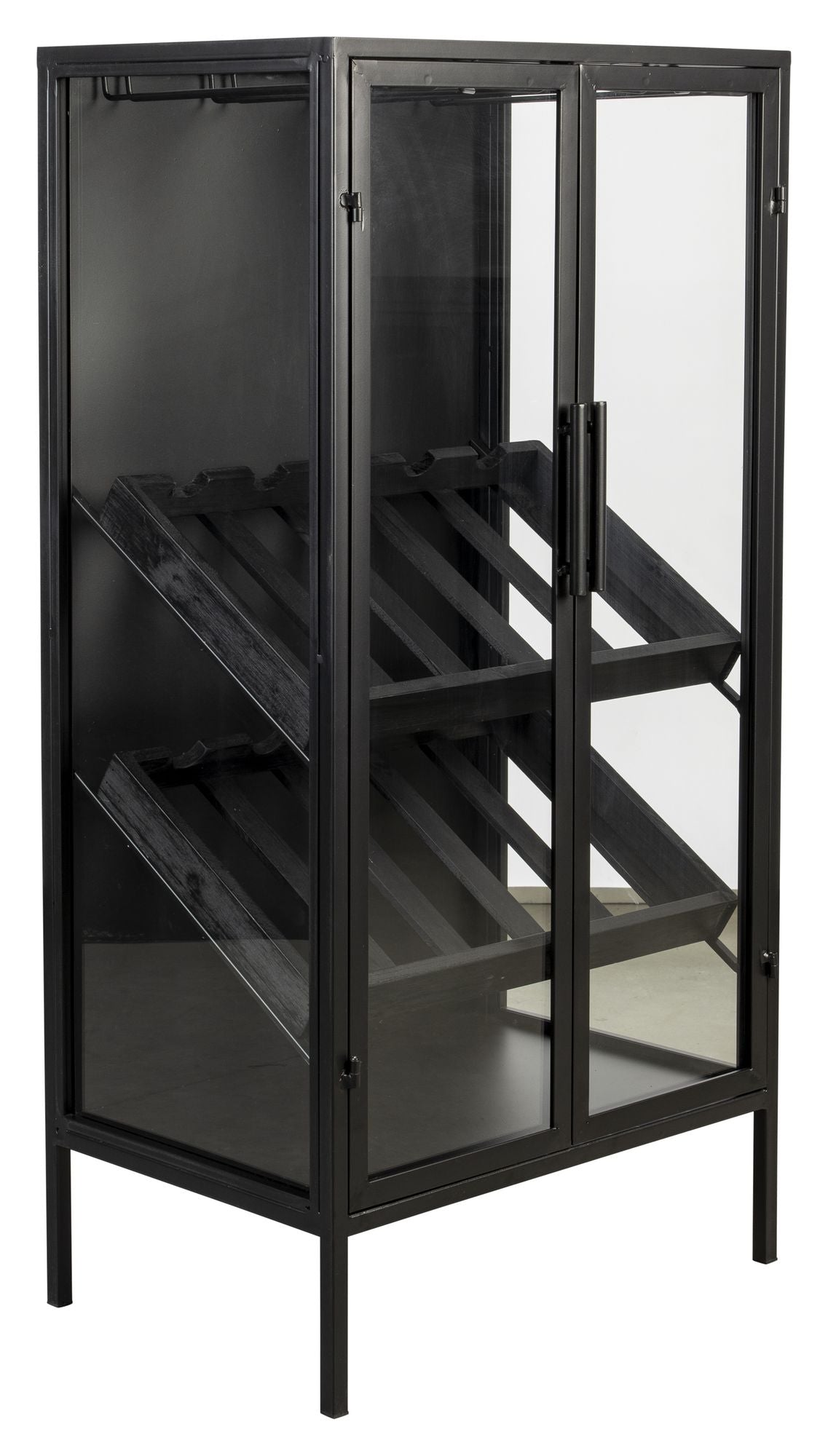 homii Rob Bar/Vinskab, Sort - Unoliving.com
