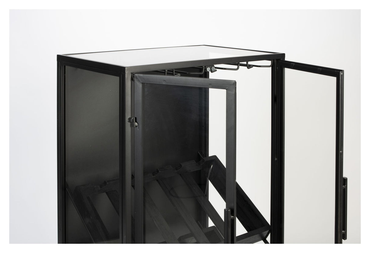homii Rob Bar/Vinskab, Sort - Unoliving.com