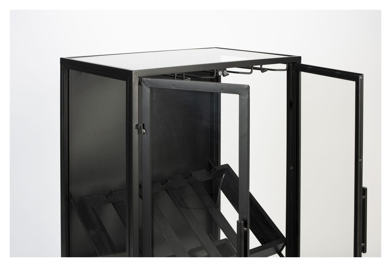 homii Rob Bar/Vinskab, Sort - Unoliving.com
