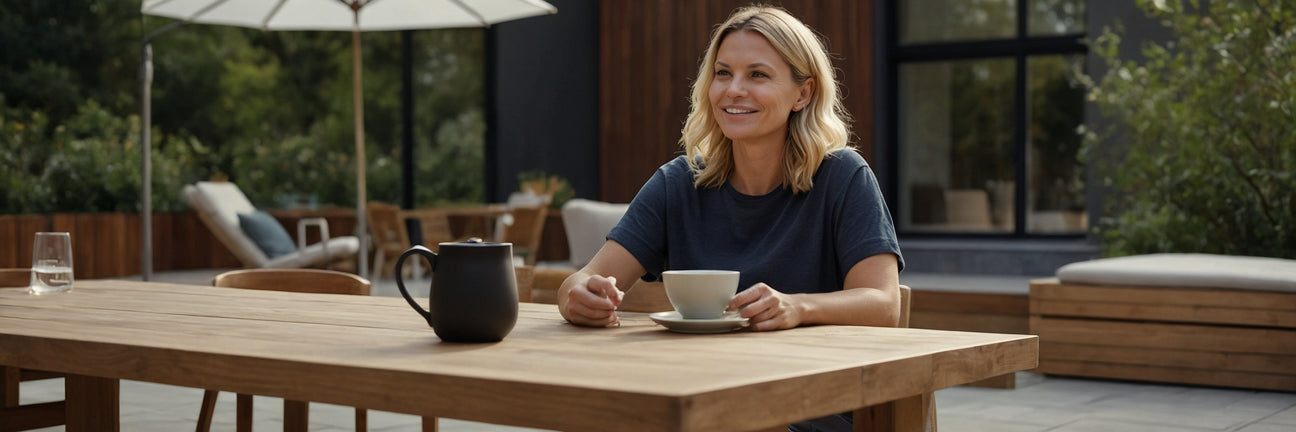 Havesæt med firkantet bord - UNOLIVING