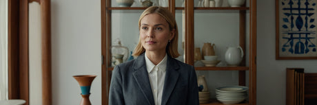 Vitrineskab i metal - UNOLIVING