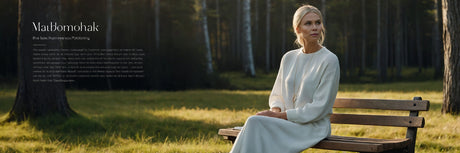 Hvid havebænk - UNOLIVING