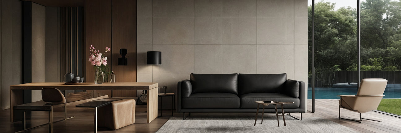 Indret entréen elegant med et konsolbord sort - UNOLIVING