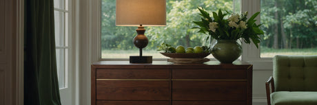 Inviter naturen indenfor med en frisk grøn kommode - UNOLIVING