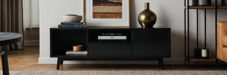 Sorte TV-borde - UNOLIVING