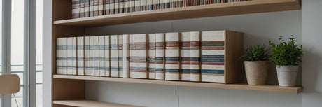 Giv dit hjem et stilrent og moderne løft med hvide reoler - UNOLIVING