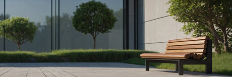 Træ bænk - UNOLIVING