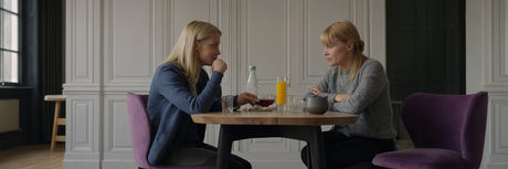 Trendy farveboost til hjemmet med smarte spisebordsstole i lilla - UNOLIVING